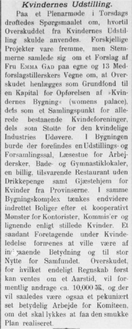 JyllandsPosten 12. august 1895.