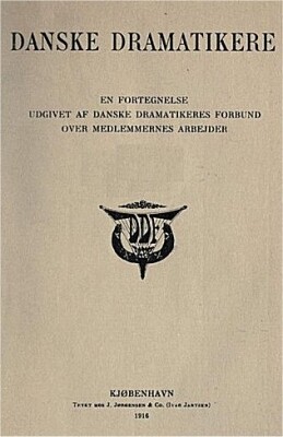 Danske Dramatikere cover