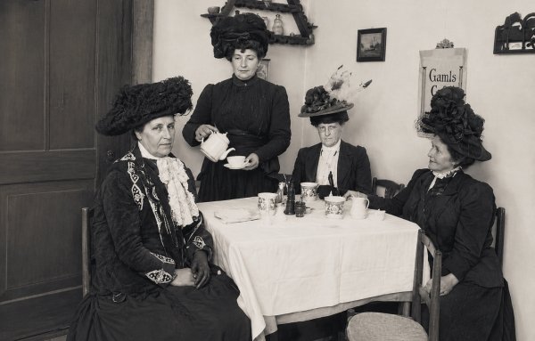 Fra ustillingen: Fra gamle Hjem
