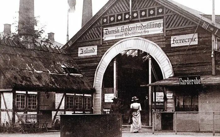 Indgangsportal til Dansk Koloniudstilling