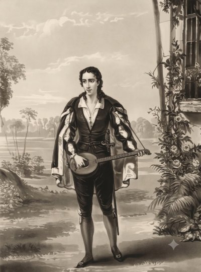 Fru Heiberg – (“Viola”).