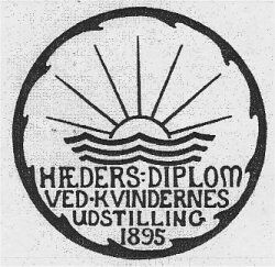 Fig 156 - Udstillingens Hædersdiplom.