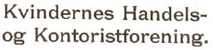 kvindernes handels