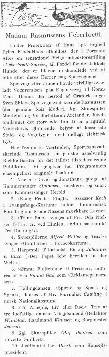 Klods Hans 22. marts 1903