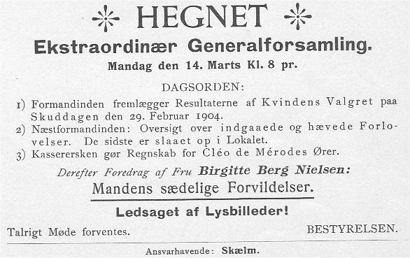 Klods Hans 13. marts 1904