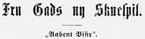 Aarhus Stiftstidende 2. maj 1898