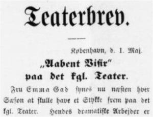 Ringsted Folkeblad 2. maj 1898