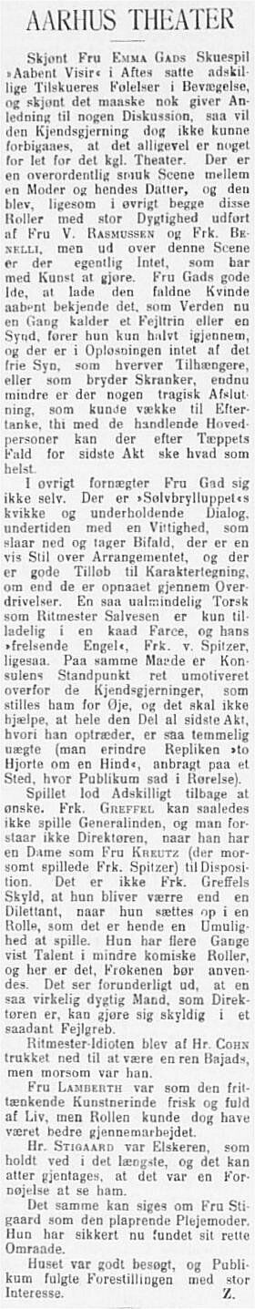 Jyllands Posten 5. november 1898