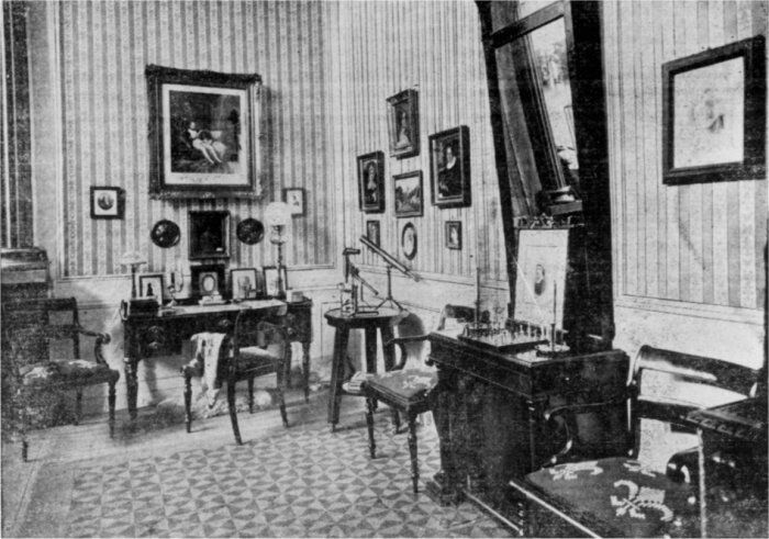 Johan Ludvig Heibergs Arbejdsværelse.