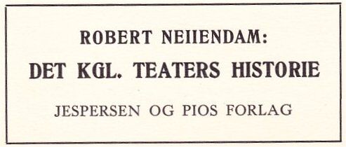 Det kgl. teaters historie bind aar