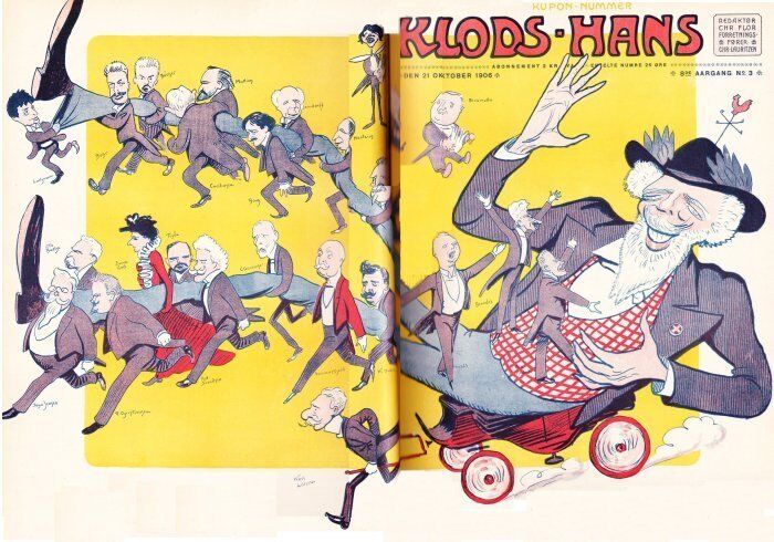 Klods Hans, 21. oktober 1906.
