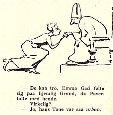 Klods Hans 23. februar 1912.