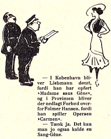 Klods Hans, 23. februar 1912.