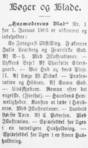 husmoderensblad