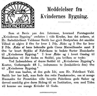 Kvinden og Samfundet, 1899 03