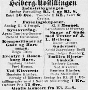Nationaltidende, 7. november 1909.