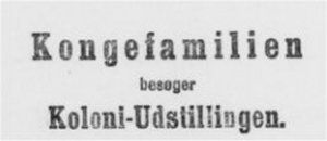 kongefamilien