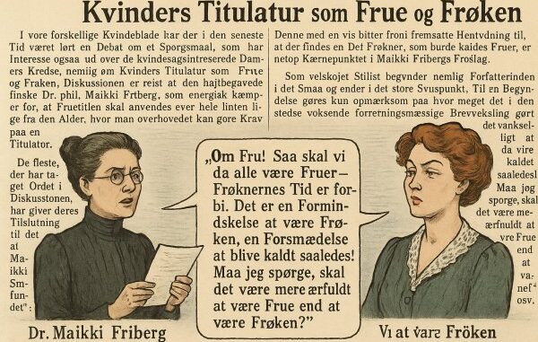 fru og frøken