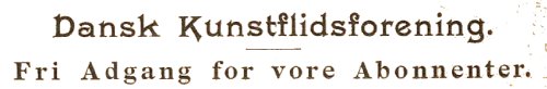 dansk kunstflidsforening