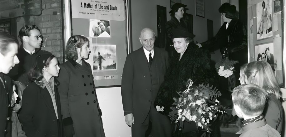 Peter Urban Gad og Dronning Alexandrine