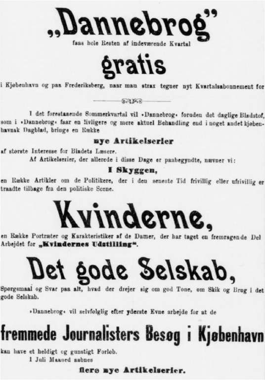 dannebrog abonnement
